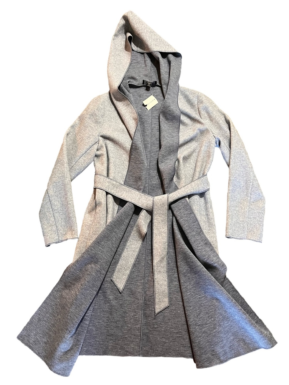 Le Chateau Women’s Grey Wrap Coat